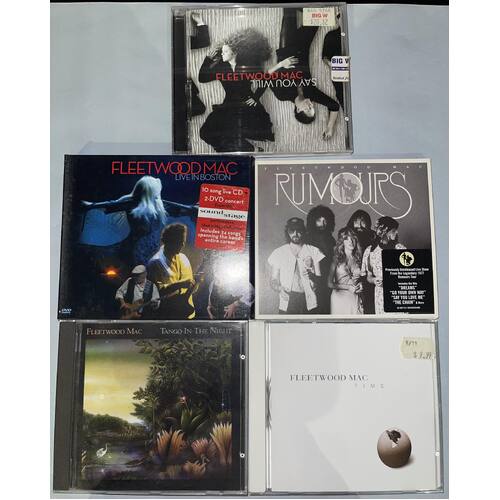 FLEETWOOD MAC - Set of 5 CD's Collection 2