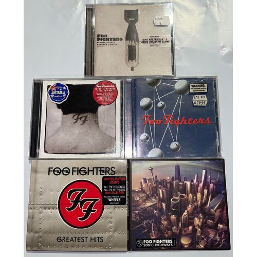 FOO FIGHTERS - Set of 5 CD's Collection 1