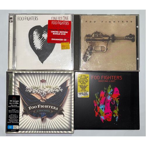 FOO FIGHTERS - Set of 4 CD's Collection 2