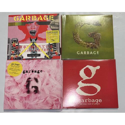 GARBAGE - Set of 4 CD's Collection 1