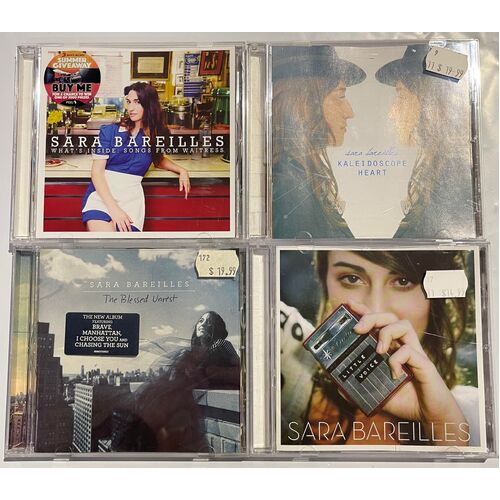 SARA BAREILLES - Set of 4 CD's Collection 1