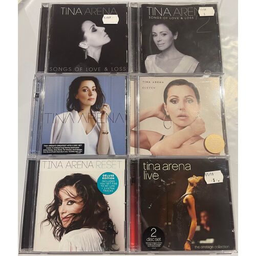 TINA ARENA - Set of 5 CD's Collection 1