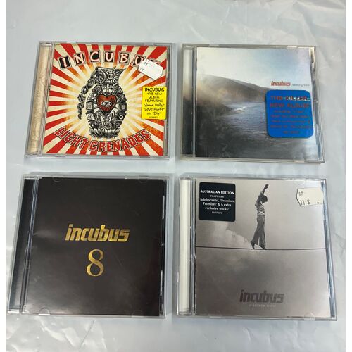 Incubus - SET OF 4 CD COLLECTION