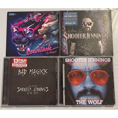 SHOOTER JENNINGS - Set of 4 CD's Collection 3