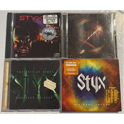 STYX - Set of 4 CD's Collection 1