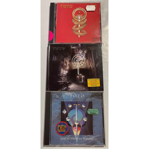TOTO - Set of 3 CD's Collection 1