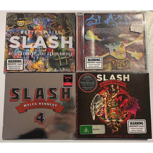 SLASH - Set of 4 CD's Collection 1