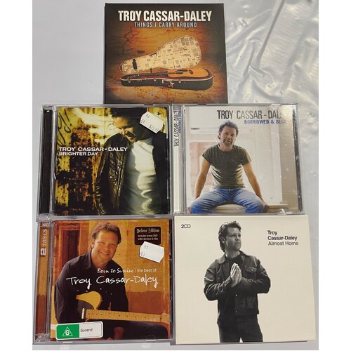 TROY CASSAR-DALEY - SET OF 5 CD's Collection 4