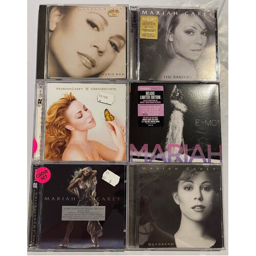 MARIAH CAREY - SET OF 6 CD'S COLLECTION 3