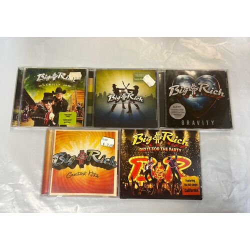 Big & Rich - SETS OF 5 CD COLLECTION 1
