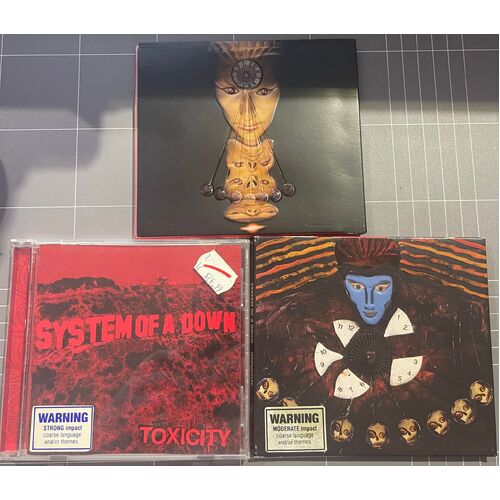 SYSTEM OF A DOWN - SET OF 3 CD'S COLLECTION 1
