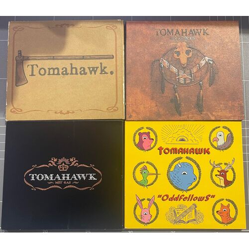 TOMAHAWK - SET OF 4 CD'S COLLECTION 1