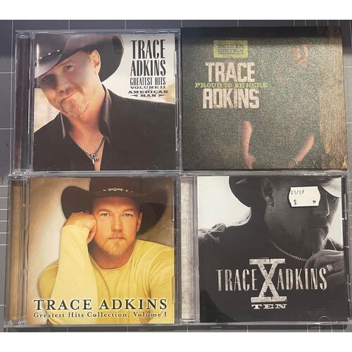 TRACE ADKINS - SET OF 6 CD'S COLLECTION 1