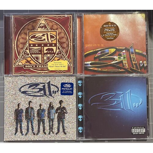 311 - SET OF 4 CD'S COLLECTION 3
