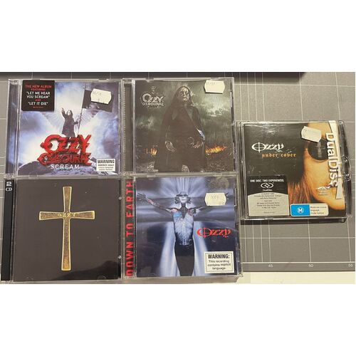 OZZY OSBOURNE - SET OF 5 CD'S - COLLECTION 2
