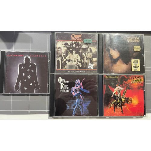 OZZY OSBOURNE - SET OF 5 CD'S - COLLECTION 3