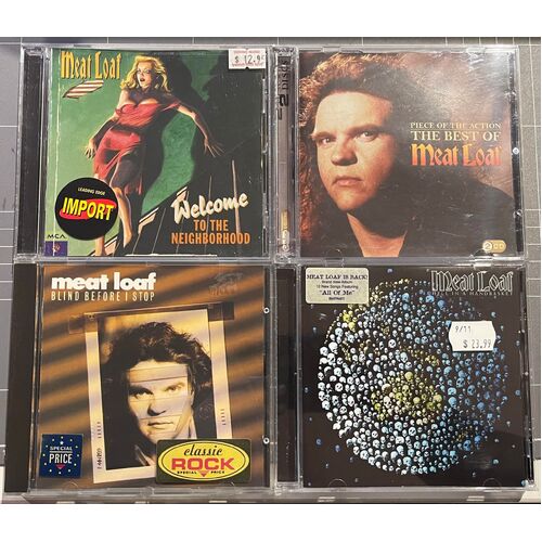 MEAT LOAF - SET OF 4 CD'S COLLECTION 1