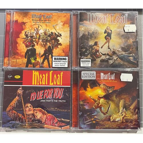MEAT LOAF - SET OF 4 CD'S COLLECTION 2