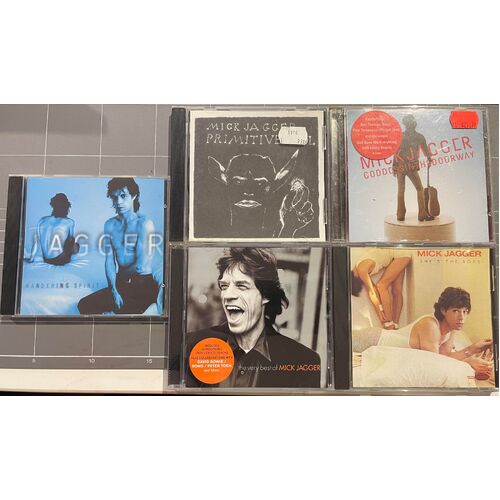 MICK JAGGER - SET OF 5 CD'S COLLECTION 2