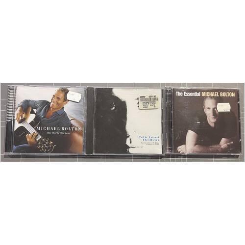 MICHAEL BOLTON - SET OF 3 CD'S COLLECTION 2