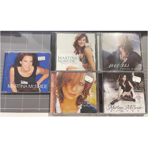 MARTINA MCBRIDE - SET OF 5 CD'S COLLECTION 2