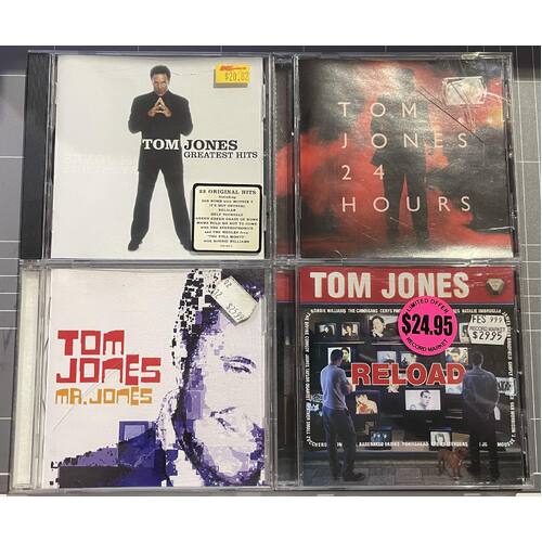 TOM JONES - SET OF 4 CD'S COLLECTION 1
