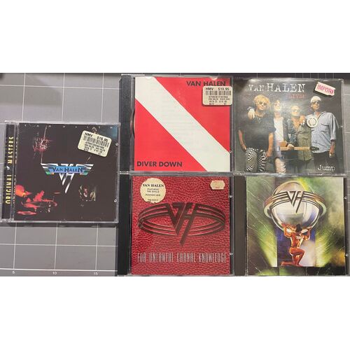 VAN HALEN - SET OF 5 CD'S COLLECTION 7