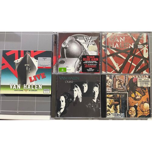 VAN HALEN - SET OF 5 CD'S COLLECTION 8