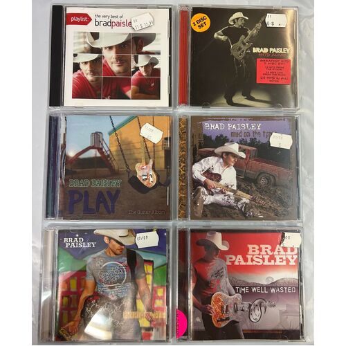Brad Paisley - SET OF 6 CD COLLECTION 1