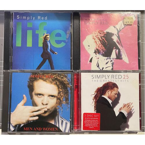 SIMPLY RED - SET OF 4 CD'S COLLECTION 2