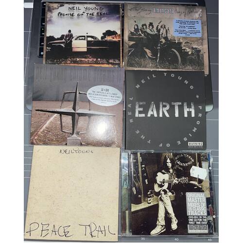NEIL YOUNG - SET OF 6 CD'S COLLECTION 5