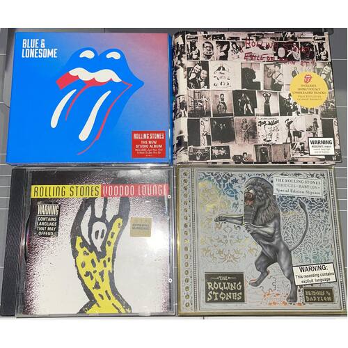 THE ROLLING STONES - SET OF 4 CD'S COLLECTION 6
