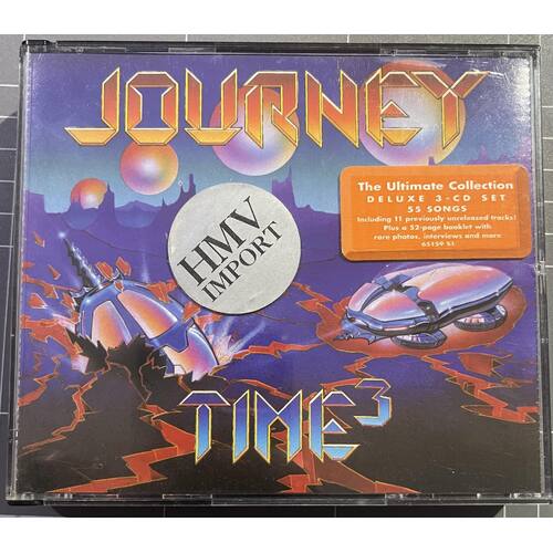 JOURNEY – Time³ THE ULTIMATE COLLECTION DELUXE 3 - CD SET COLLECTION 3