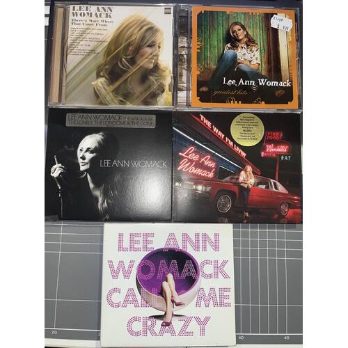 LEE ANN WOMACK - SET OF 5 CD'S COLLECTION 1