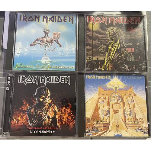 IRON MAIDEN - SET OF 4 CD'S COLLECTION 4