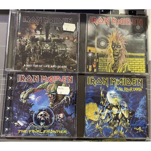 IRON MAIDEN - SET OF 4 CD'S COLLECTION 5