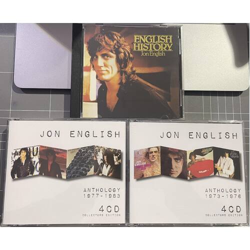 JON ENGLISH - SET OF 3 CD'S COLLECTION 1