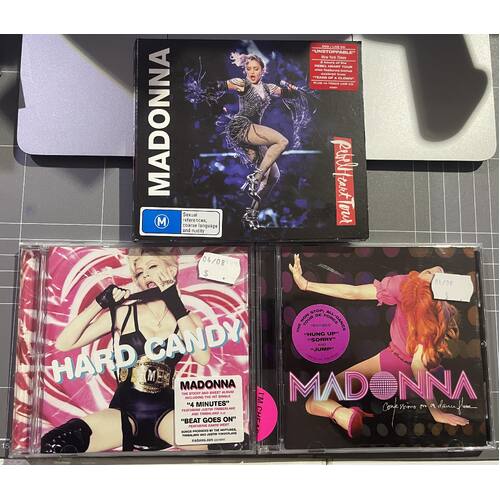 MADONNA - SET OF 3 CD'S COLLECTION 1
