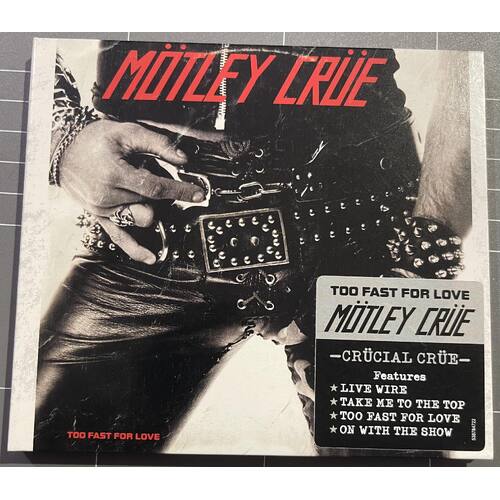 Mötley Crüe - TOO FAST FOR LOVE CD COLLECTION 2