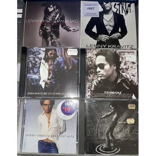 LENNY KRAVITZ - SET OF 6 CD'S COLLECTION 2