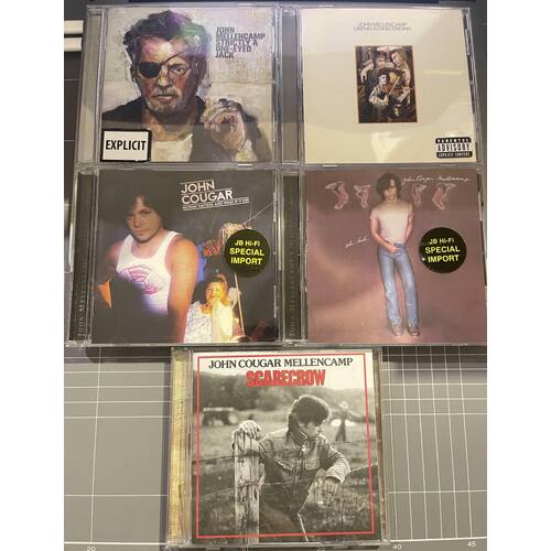 JOHN COUGAR MELLENCAMP - SET OF 5 CD'S COLLECTION 3