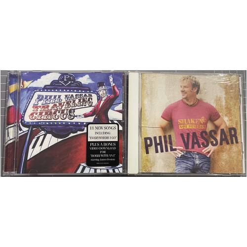 PHIL VASSAR - SET OF 2 CD'S COLLECTION 1