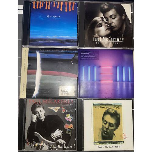 PAUL MCCARTNEY - SET OF 6 CD'S COLLECTION 1