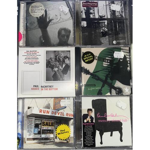 PAUL MCCARTNEY - SET OF 6 CD'S COLLECTION 2