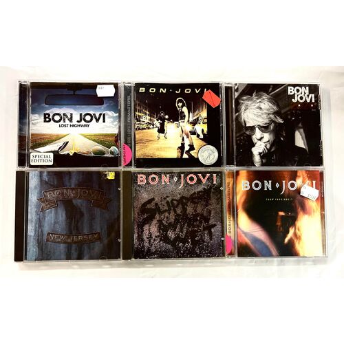 Bon Jovi - SET OF 6 CD COLLECTION 1