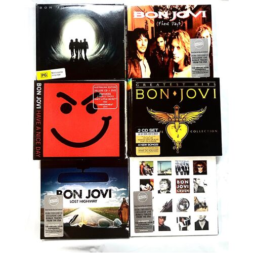 Bon Jovi - SET OF 6 CD COLLECTION 4