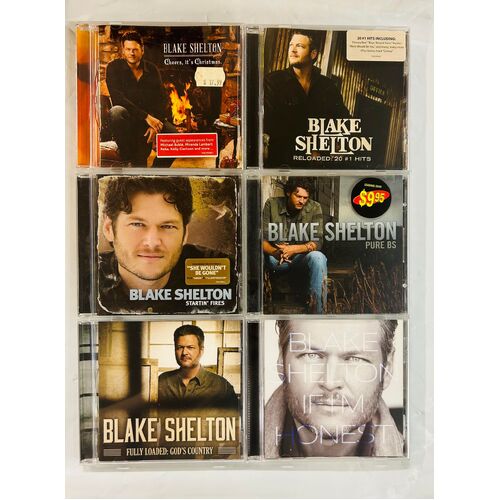 Blake Shelton - set of 6 cd collection 1