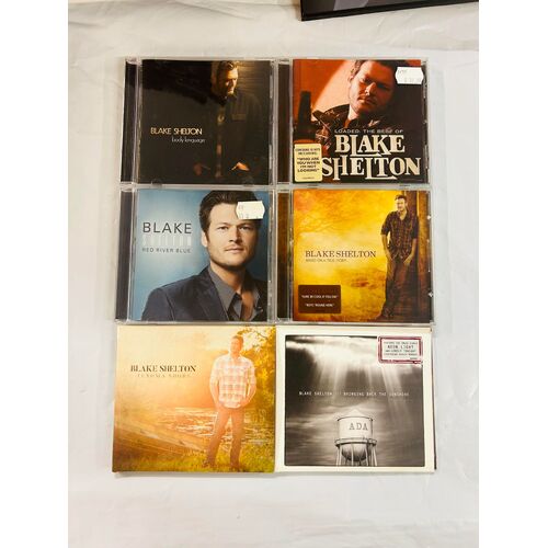 Blake Shelton - set of 6 cd collection 2