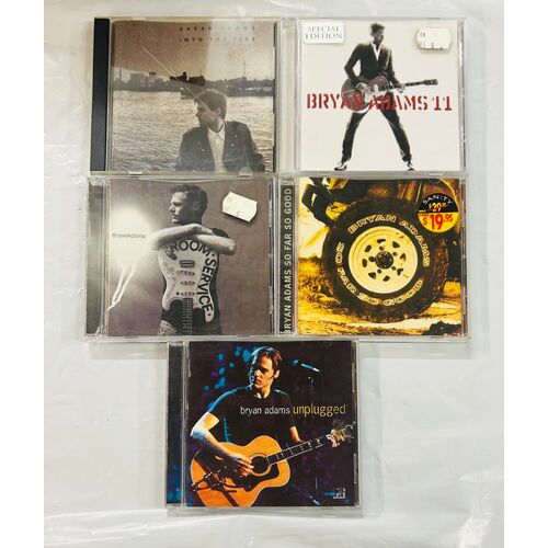 Bryan Adams - set of 5 cd collection 1