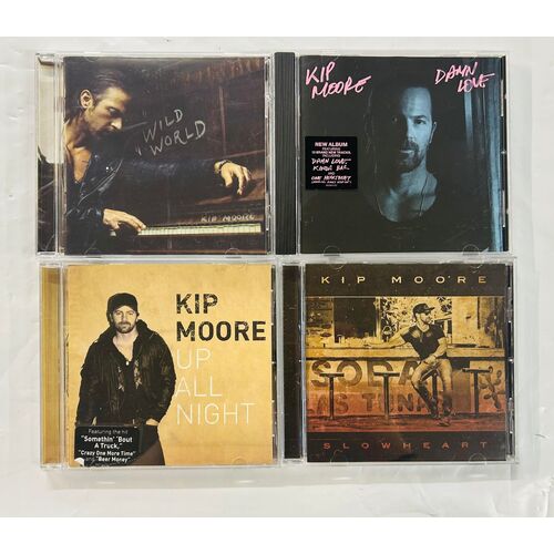 Kip Moore- set of 4 cd collection 1
